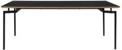 Støraa Fekete étkezőasztal 100x200 cm Alto - Støraa
