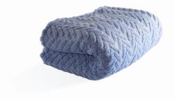 Tiseco Home Studio Kék mikroplüss takaró 150x200 cm Rena - Tiseco Home Studio