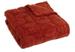 Casa Selección Téglavörös mikroplüss takaró 130x160 cm Mid Century - Casa Selección