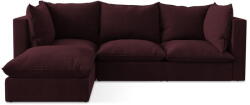 Makamii Borvörös sarokkanapé (bal oldali-heverő résszel) Manao - Makamii