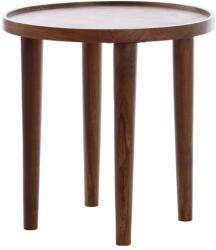 Light & Living Akácfa kerek tárolóasztal ø 49 cm Qiano - Light & Living
