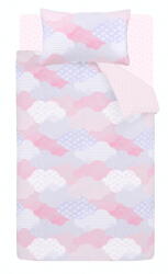 Catherine Lansfield Rózsaszín egyszemélyes mikroszálas gyerek ágyneműhuzat 135x200 cm Soft as a Cloud - Catherine Lansfield