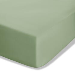 Catherine Lansfield Zöld gumis perkál lepedő 90x190 cm Easy Iron Percale - Catherine Lansfield