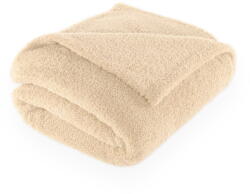 Tiseco Home Studio Bézs mikroplüss takaró 150x200 cm Cocoon - Tiseco Home Studio