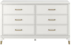 CosmoLiving by Cosmopolitan Westerleigh fehér komód, 144 x 85 cm - CosmoLiving by Cosmopolitan