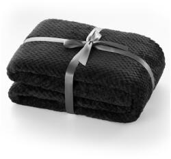 Restilo Henry fekete mikroszálas takaró, 150 x 200 cm - DecoKing