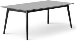 Hammel Furniture Fekete-antracitszürke bővíthető étkezőasztal 100x210 cm Meza - Hammel Furniture