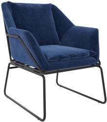 Støraa Kék bársony fotel Avery - Støraa