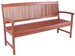 Garden Pleasure Stockholm háromszemélyes kerti pad eukaliptuszfából - Garden Pleasure