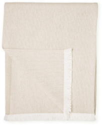 Euromant Summer Linen bézs pléd, 140 x 180 cm - Euromant