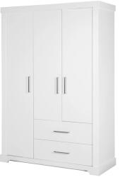 Roba Fehér gyerek ruhásszekrény 139x199 cm Maxi - Roba