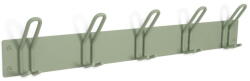 Spinder Design Szürkészöld fém fali fogas 70 cm Miles - Spinder Design