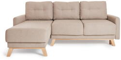 Bonami Selection Pop bézs variálható sarokkanapé - Bonami Selection