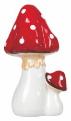 VDE Tivoli 1996 Fungo karácsonyi kerámia dekoráció, magasság 23, 5 cm - VDE Tivoli 1996