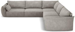 Mazzini Sofas Világosszürke sarokkanapé (variálható) Vanda - Mazzini Sofas