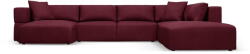 Milo Casa Borvörös sarokkanapé (jobb oldali-"U" alakú) Esther - Milo Casa