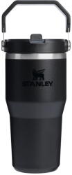 STANLEY Fekete rozsdamentes acél termosz 600 ml IceFlow Flip Straw 2.0 Tumbler Black - Stanley