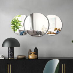 Ambiance Falmatrica 26x26 cm Half-moon Mirror - Ambiance