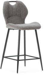 Marckeric Szürke bárszék szett 2 db-os (ülésmagasság 65 cm) Muli - Marckeric