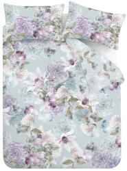 RHS Világoskék kétszemélyes-hosszabbított ágyneműhuzat 230x220 cm Floral Serenity - RHS