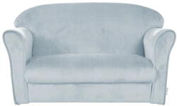 Roba Világoskék bársony gyerek kanapé 78 cm Lil Sofa - Roba