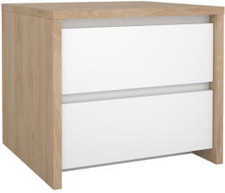 Tvilum Fehér-natúr színű éjjeliszekrény Next - Tvilum