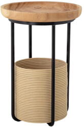 Bloomingville Kerek tárolóasztal ø 45 cm Hitti - Bloomingville