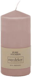 Ego dekor Top púder rózsaszín gyertya, égési idő 30 óra - Rustic candles by Ego dekor