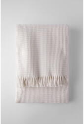 Euromant Waffel krémszínű pléd, 140 x 180 cm