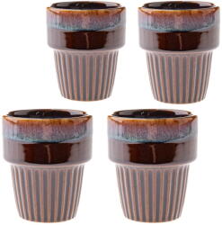 Dakls Barna kőedény eszpresszó csésze szett 4 db-os 100 ml Tone - Dakls