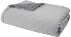 Catherine Lansfield Szürke sherpa steppelt ágytakaró 220x230 cm Cosy Nori - Catherine Lansfield
