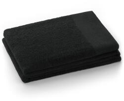 Restilo Fekete frottír pamut törölköző 30x50 cm Amari - Restilo