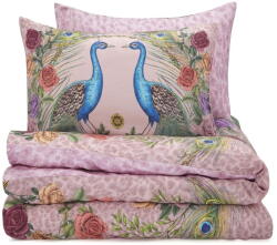 Matthew Williamson Rózsaszín kétszemélyes-hosszabbított pamut-szatén ágyneműhuzat 230x220 cm Xanadu Peacock - Matthew Williamson