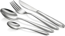 Tescoma Ezüstszínű rozsdamentes acél evőeszköz készlet 24 db-os Scarlett - Tescoma