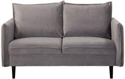 ROPEZ Szürke bársony kanapé 138 cm Juli - Ropez