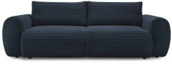 Bobochic Sötétkék kordbársony kinyitható kanapé 257 cm Lucien - Bobochic Paris