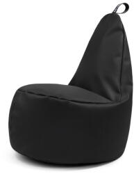 So Soft? Fekete bőrutánzat babzsákfotel Lull L - So Soft?