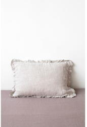 Linen Tales Natural len párnahuzat fodros szegéllyel, 50 x 60 cm - Linen Tales