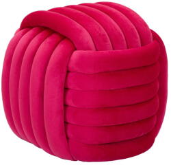 Mauro Ferretti Rózsaszín bársony puff Softy - Mauro Ferretti