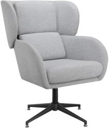 Støraa Világosszürke bársony füles fotel Vanessa - Støraa