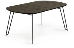 Kave Home Bővíthető étkezőasztal kőrisfa dekoros asztallappal 90x140 cm Norfort - Kave Home