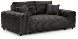 ROPEZ Sötétszürke kordbársony kanapé 178 cm Justin - Ropez