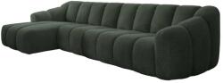 Miuform Sötétzöld sarokkanapé (bal oldali-heverő résszel) Shell - Miuform