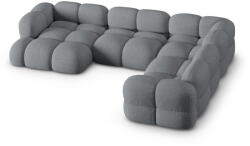 Cosmopolitan Design Szürke sarokkanapé (jobb oldali-U alakú) Loretto - Cosmopolitan Design
