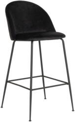 House Nordic Fekete bársony bárszék szett 2 db-os 108 cm Lausanne - House Nordic