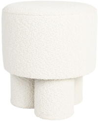 White Label Fehér buklé puff Marcos - White Label