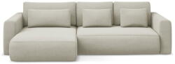 Makamii Bézs kinyitható-tárolóhelyes sarokkanapé (bal oldali-heverő résszel) Kapua - Makamii - bonami - 565 230 Ft