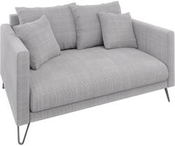 ROPEZ Világosszürke zsenília kanapé 140 cm Freya - Ropez
