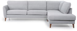 Scandic Oslo világosszürke sarokkanapé, jobb oldali - Scandic