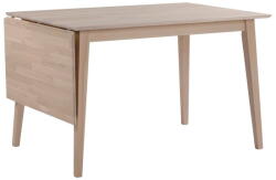 Rowico Home Filippa matt lakkozott tölgyfa étkezőasztal lehajtható asztallappal, 120 x 80 cm - Rowico